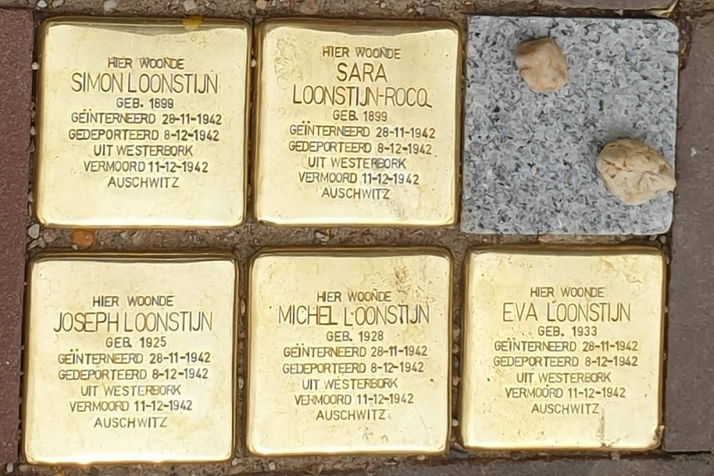 Stolpersteine Lepelkruisstraat 38