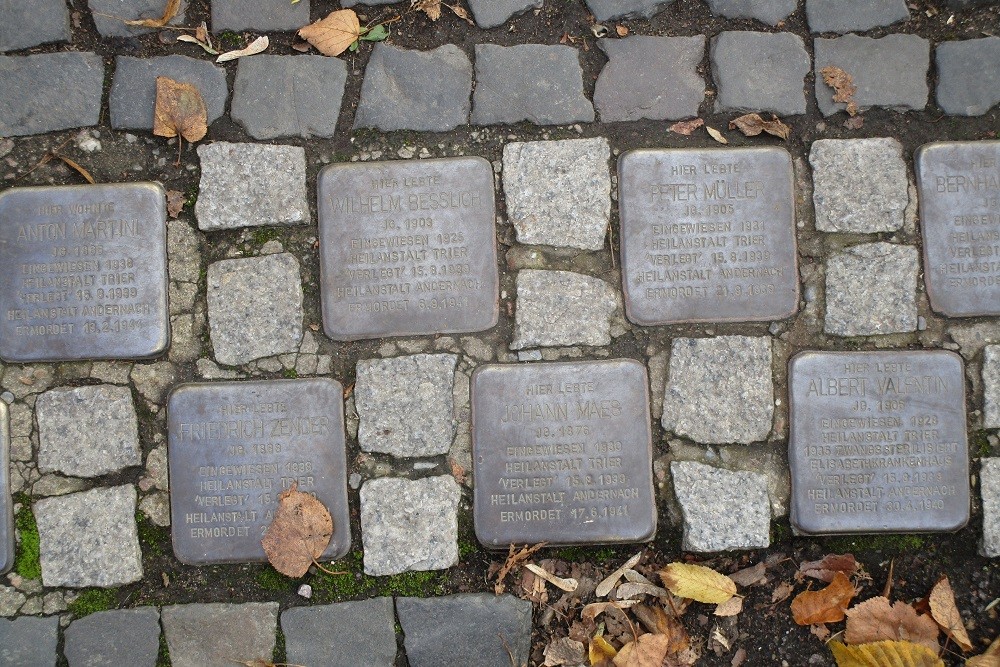 Stumbling Stones Peter Friedhofen Straße 4 #2