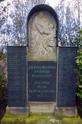 Oorlogsmonument Neulouisendorf #2