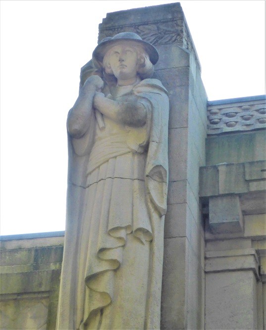 War Memorial to the Allies Wester Cemetery Gent #2