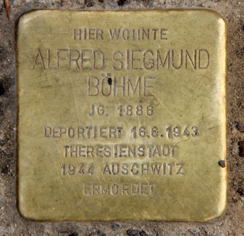 Stolperstein Martin-Luther-Strae 29