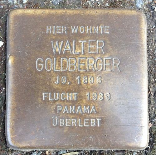 Stumbling Stones Hafenstraße 36 #3