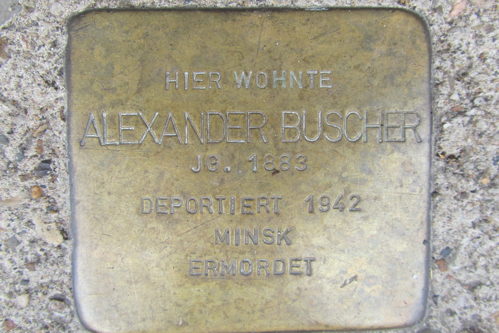 Stolpersteine Leostrae 67 #3