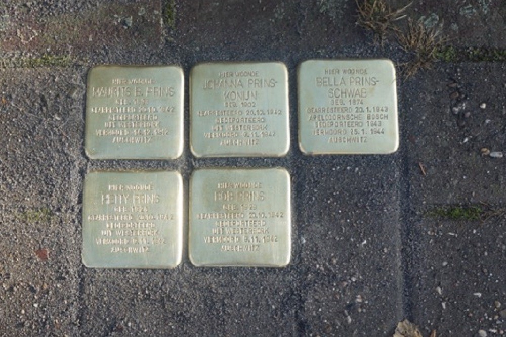 Stolpersteine Hogestraat 83