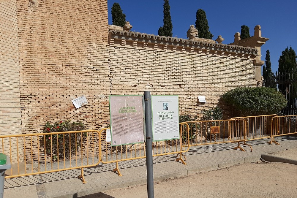 Execution Wall Cementerio de Torrero #2