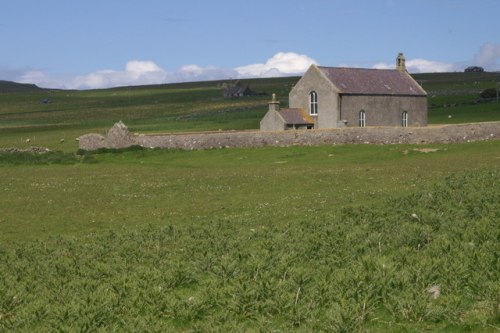 Oorlogsgraf van het Gemenebest Fetlar Parish Churchyard