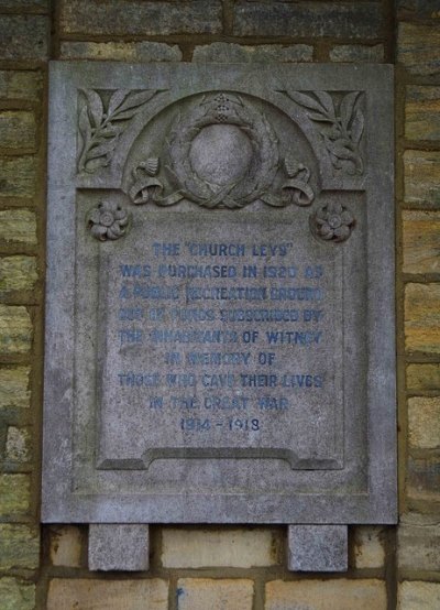 Oorlogsmonument Witney