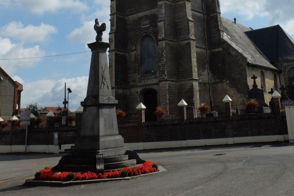 Oorlogsmonument Paillencourt #1