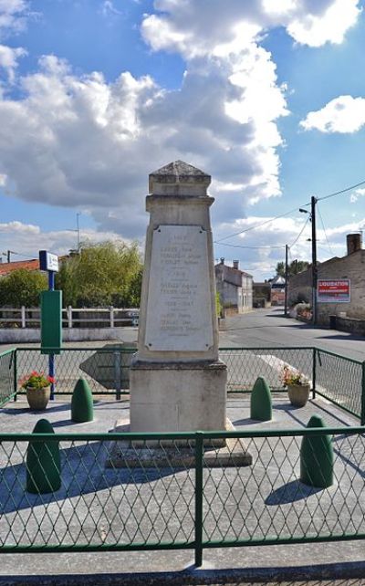 Oorlogsmonument Saint-Crpin