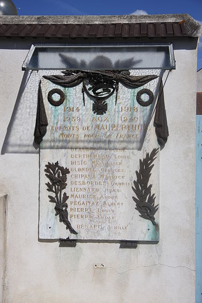 Oorlogsmonument Mauperthuis