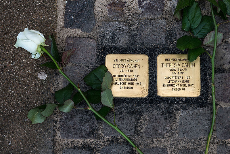 Stolpersteine 8 Rue des Prés