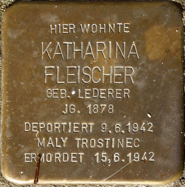 Stolperstein Faberstraße 27 #1
