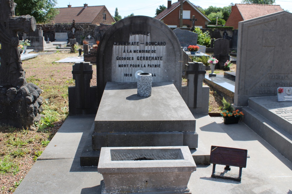 Belgische Oorlogsgraven Givry	 #4