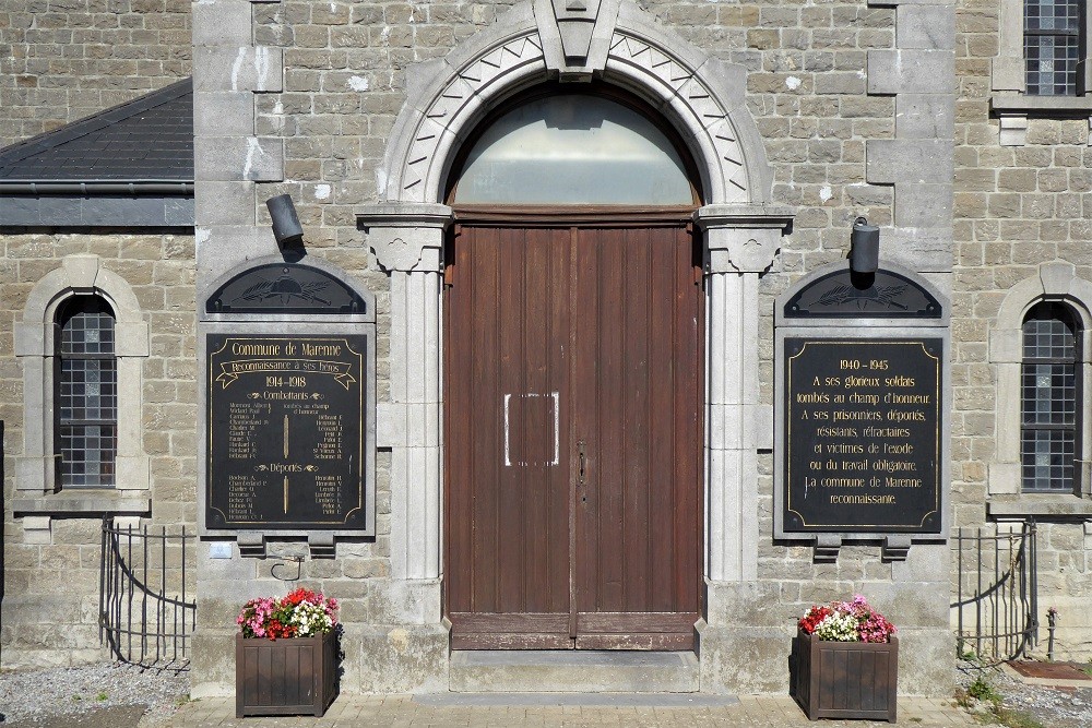 War Memorial Marenne #1