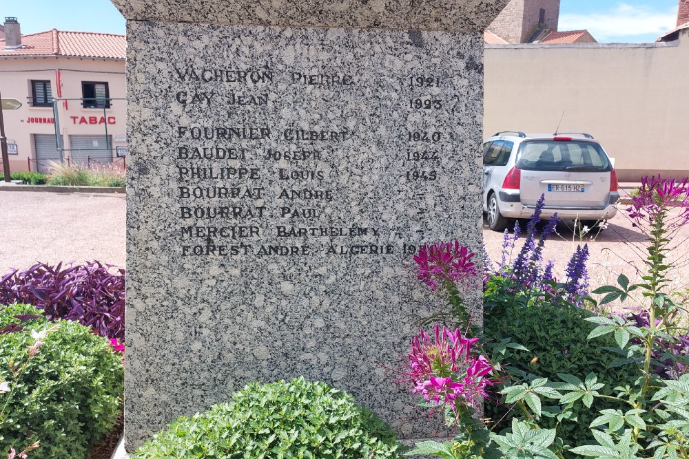 War Memorial Pouilly-lès-Feurs #4