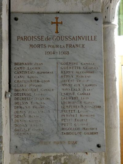 Oorlogsmonument Goussainville #1