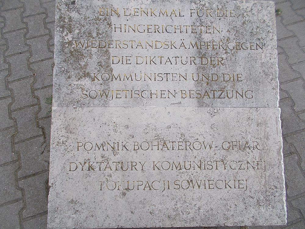 Monument Slachtoffers Communisme #3