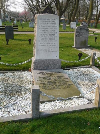 Dutch War Graves General Cemetery Memento Mori Spakenburg #1