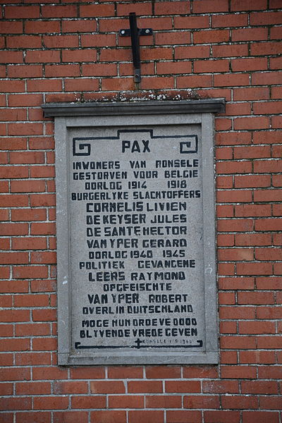 War Memorial Ronsele