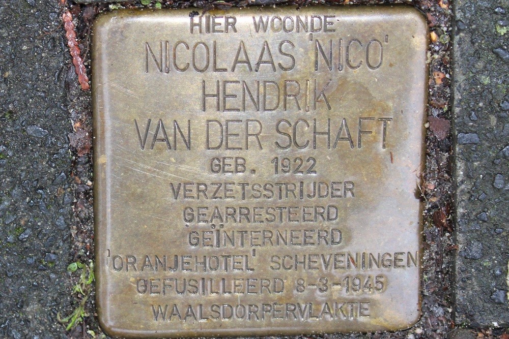 Stolperstein Da Costalaan 53