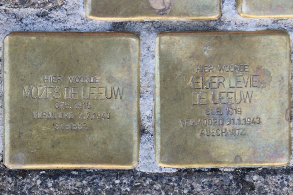 Stolpersteine Diezerstraat 90 #3