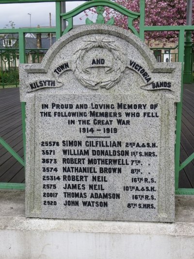 War Memorial Kilsyth Bands #3