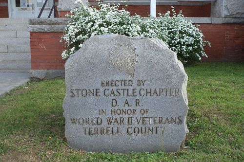 Monument Veteranen Terrell County #1