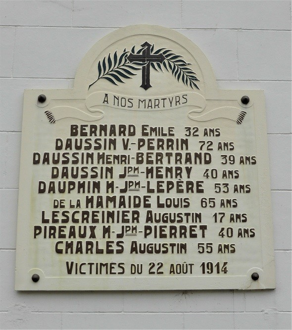 Memorial Executed August 1914 #3