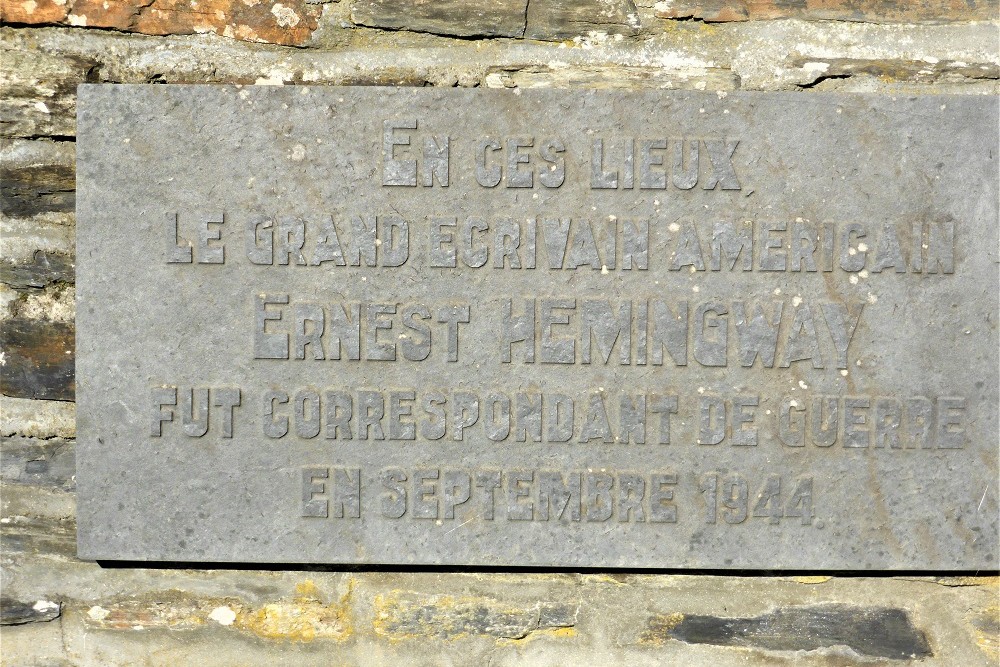 Commemorative Stone Ernest Hemingway Libin #3