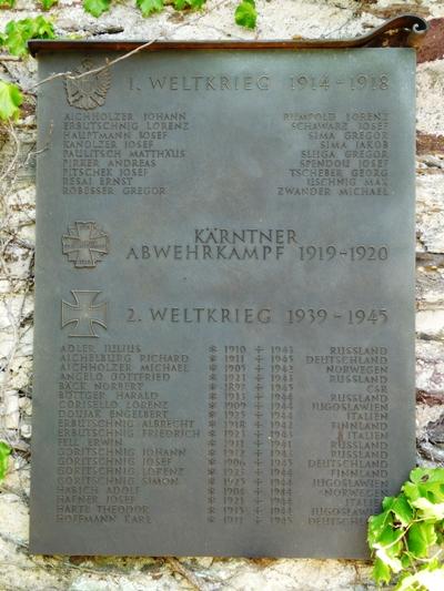 War Memorial Maria Wörth #3