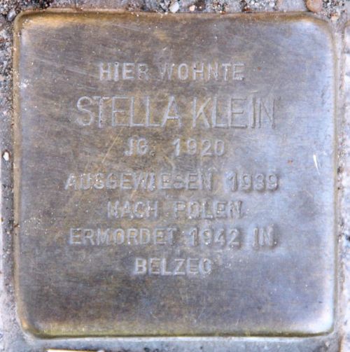 Stolpersteine Droysenstrae 10 #1