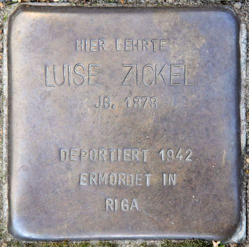 Stolperstein Kufsteiner Straße 16