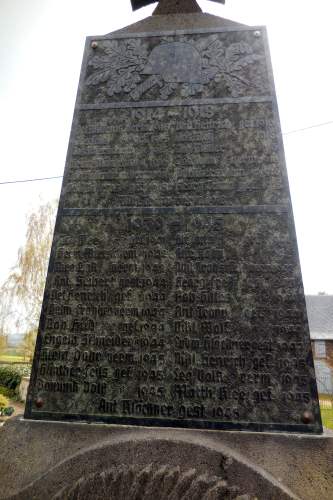 War Memorial Gappenach #3