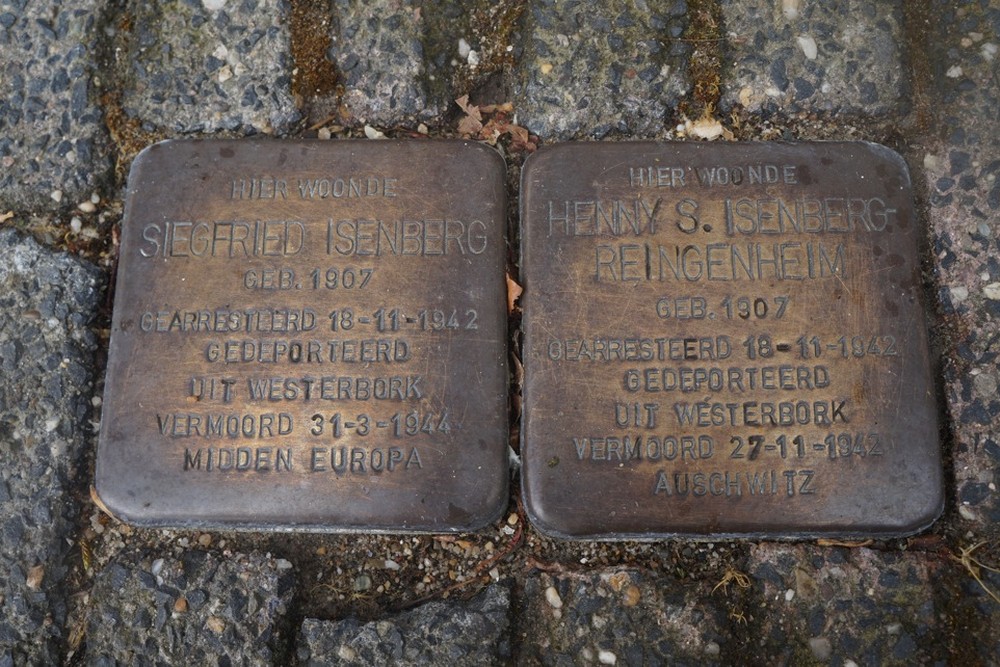 Stolpersteine Kerkstraat 4 #1