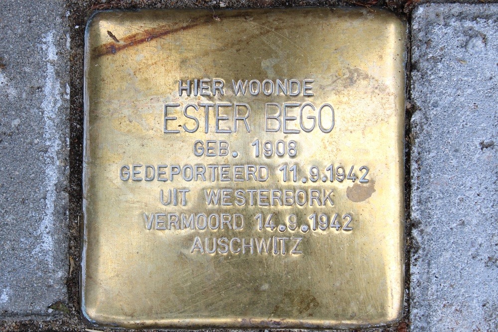 Stolperstein Badhuisweg 48