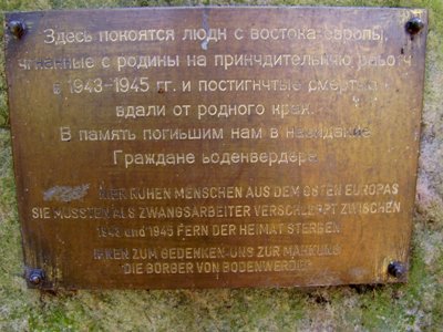 Sovjet Oorlogsgraven Bodenwerder #2