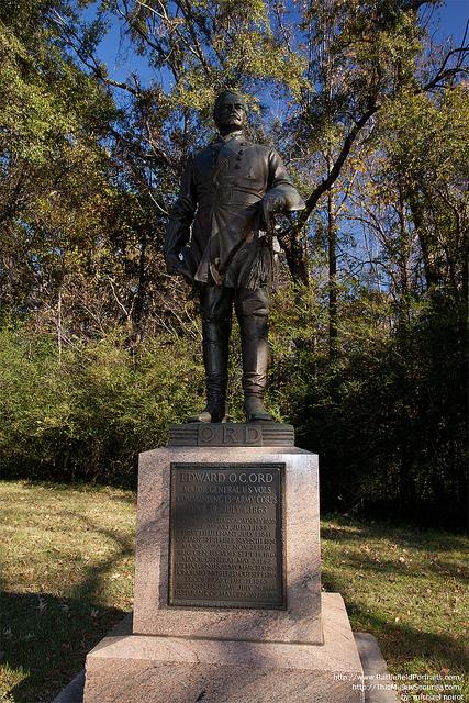 Standbeeld Major General Edward E.O.C. Ord #1