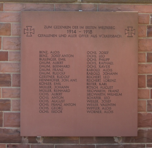 Oorlogsmonument Völkersbach #2