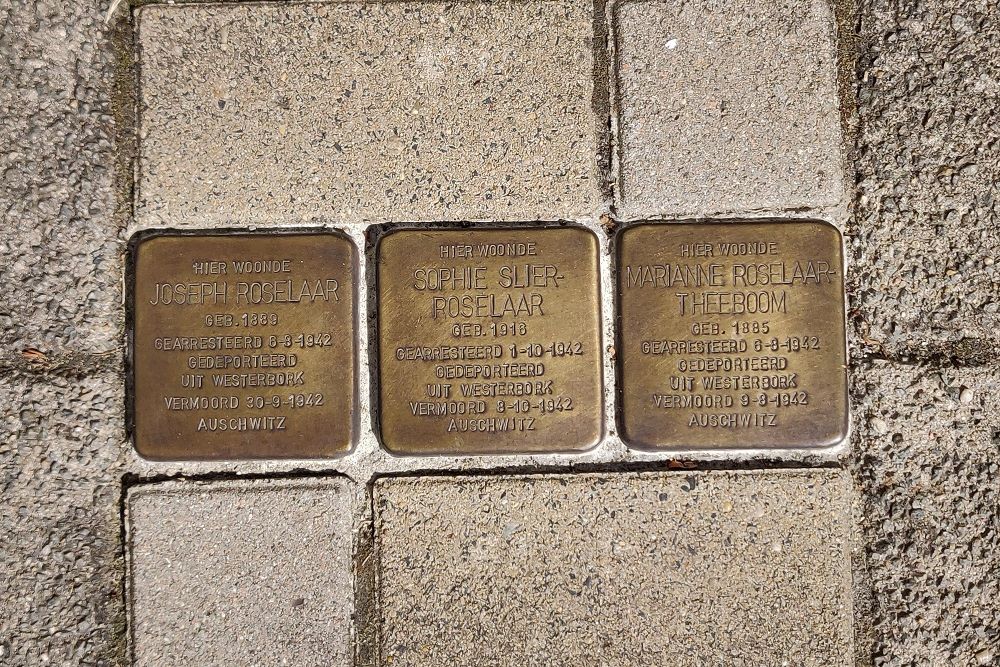 Stolpersteine Transvaalkade 54 & 54/1