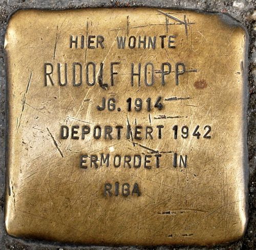 Stolpersteine Badstrae 64 #1