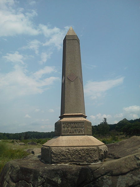 Monument 4th Maine Volunteer Infantry Regiment