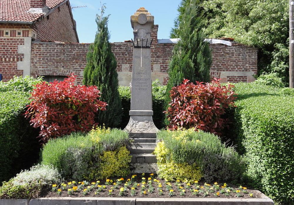 Monument Eerste Wereldoorlog Bertaucourt-Epourdon