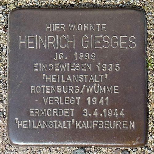 Stolperstein Kleine Fischerstrae 16 #1