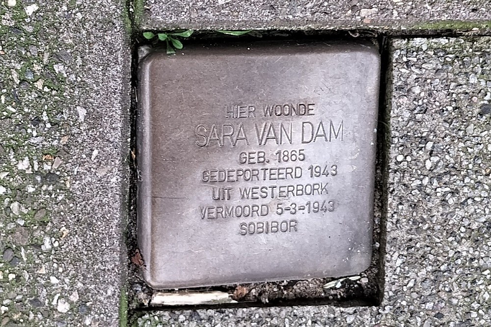 Stolpersteine Claes de Vrieslaan 70 #3