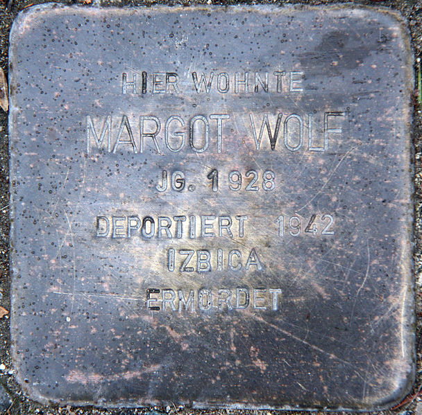 Stumbling Stones Theodor-Heuß-Straße 65 #3