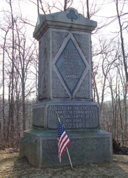 Monument 2nd Delaware Infantry