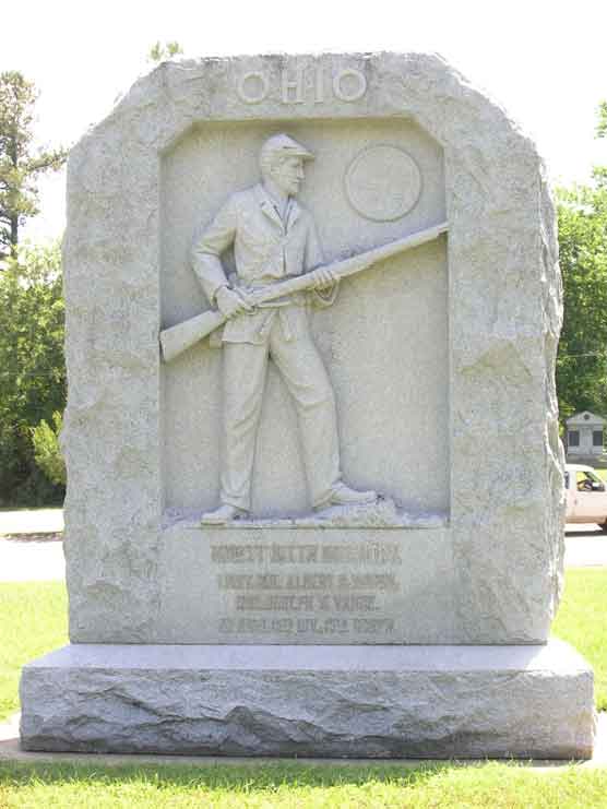 Monument 96th Ohio Infantry (Union) #1