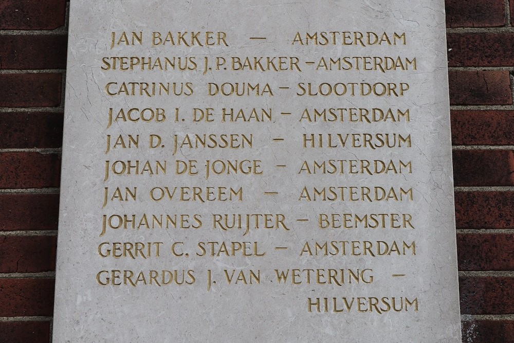 Monument Executie 9 Februari 1945 Zaandam #2