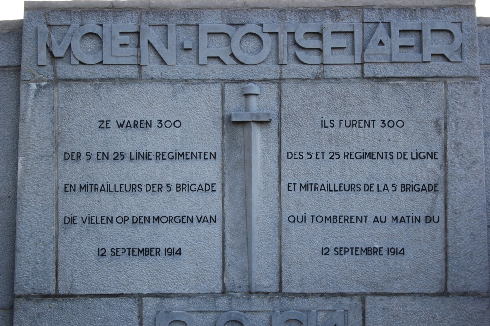 Oorlogsmonument Slag bij de Molen Rotselaar #2