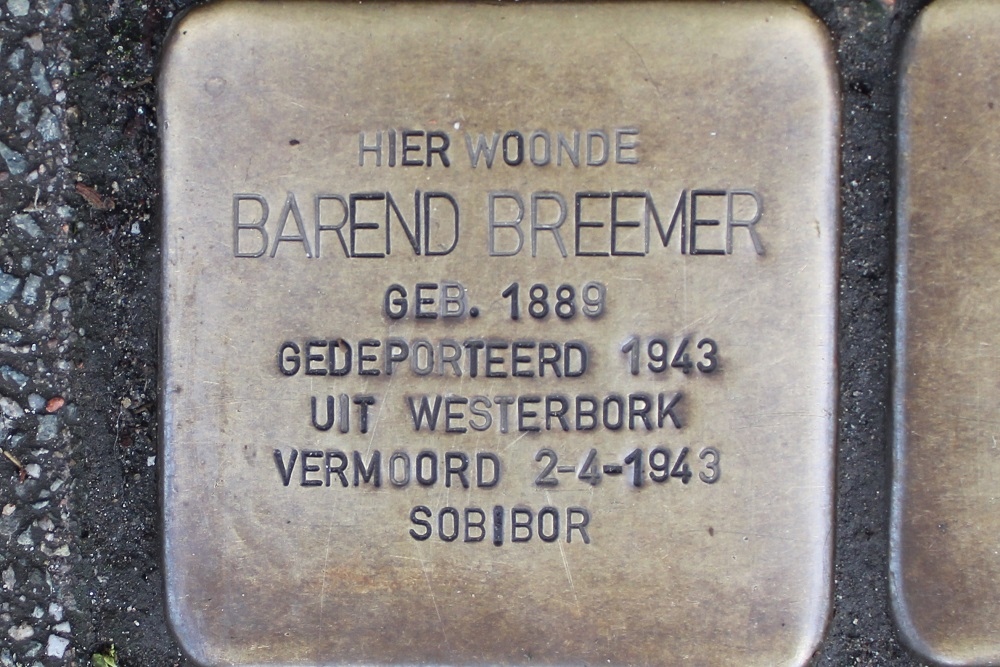 Stolpersteine Sarphatistraat 101 #2